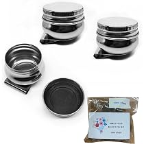 Amazon.co.jp: 【パレットにしっかり固定】 油壷 筆洗器 3個セット